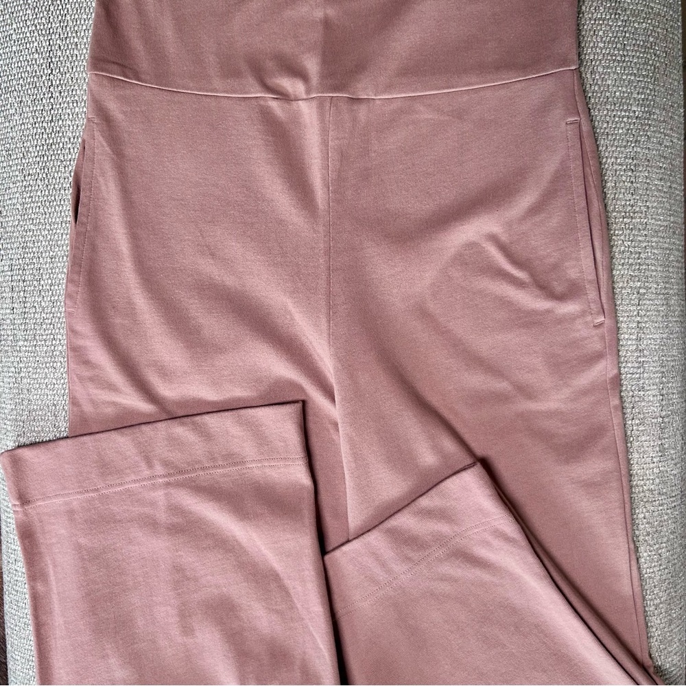 Nike Sportswear cropped wide leg jersey jumpsuit - Picture 6 of 9